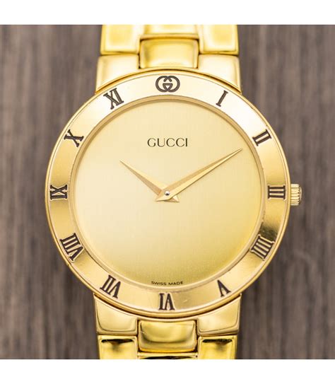 classic gucci watch|vintage gucci watch for sale.